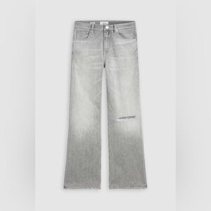 Closed (made in Italy) Baylin Flare Jeans, Mid Grey, size 27